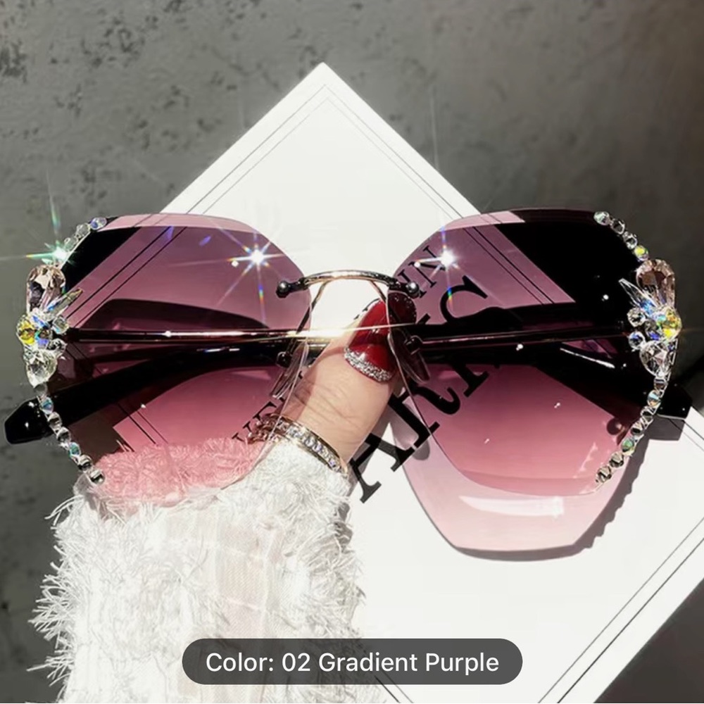 Purple Rhinestone Fantasy - Picture 2 of 2